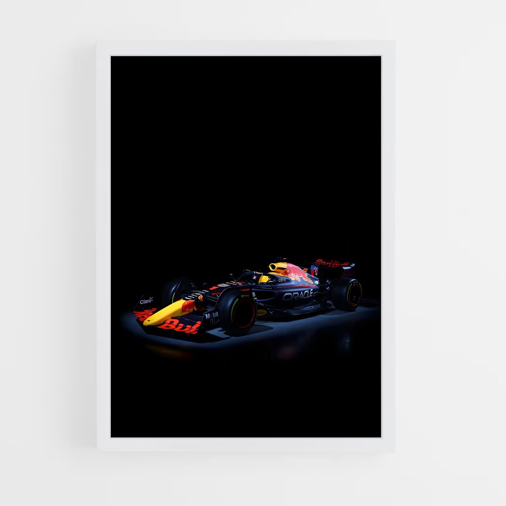 Poster Red Bull Racing RB18 – affiche Voitures de Formule 1 (vue 3)